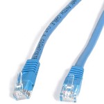 StarTech 6ft Blue Molded Cat6 UTP Patch Cable ETL Verified C6PATCH6BL