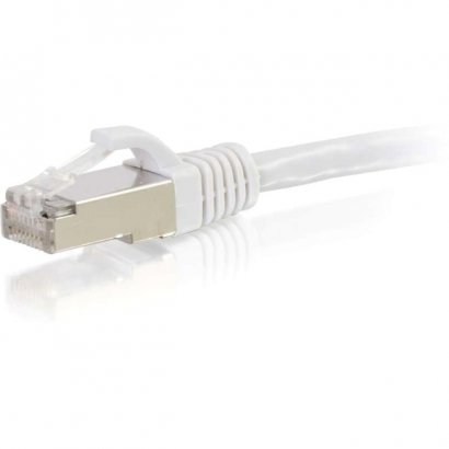 C2G 6ft Cat6 Snagless Shielded (STP) Network Patch Cable - White 00919