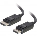 C2G 6ft DisplayPort Cable with Latches M/M - Black 54401