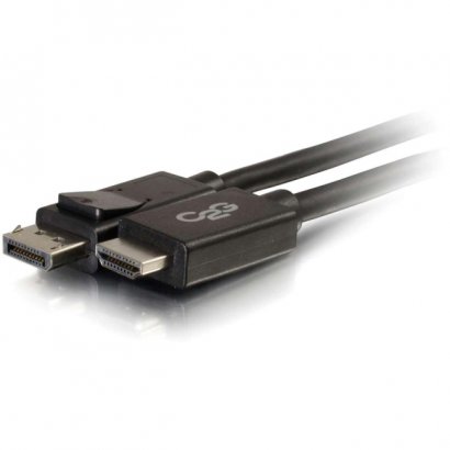 C2G 6ft DisplayPort Male to HD Male Adapter Cable - Black 54326