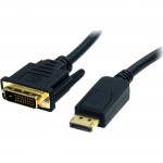 4XEM 6Ft DisplayPort To DVI-D Dual Link M/M Cable 4XDPMDVIMCBL