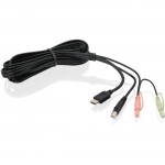 Iogear 6ft HDMI KVM Cable with USB and Audio (TAA Compliant) G2L802U