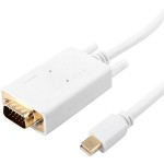 4XEM 6FT Mini DisplayPort Male to VGA Male 4XMDPVGA6