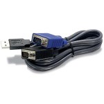 TRENDnet 6ft USB/VGA KVM cable TK-CU06