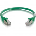 6in Cat6 Snagless Shielded (STP) Network Patch Cable - Green 00982