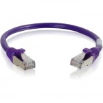 6in Cat6 Snagless Shielded (STP) Network Patch Cable - Purple 00986