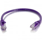 6in Cat6 Snagless Unshielded (UTP) Network Patch Cable - Purple 00958