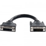 StarTech 6in DVI-I Dual Link Port Saver Cable M/F DVIEXTAA6IN
