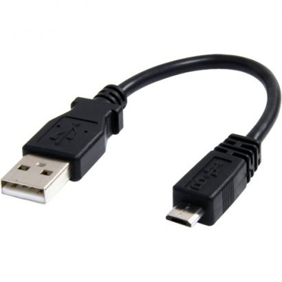StarTech 6in Micro USB Cable - A to Micro B UUSBHAUB6IN