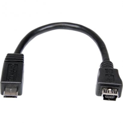 StarTech 6in Micro USB to Mini USB Adapter Cable M/F UUSBMUSBMF6