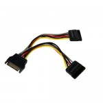 StarTech 6in SATA Power Y Splitter Cable Adapter PYO2SATA