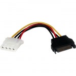 StarTech 6in SATA to LP4 Power Cable Adapter LP4SATAFM6IN