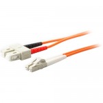 AddOn 6m Multi-Mode Fiber (MMF) Duplex SC/LC OM1 Orange Patch Cable ADD-SC-LC-6M6MMF