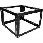 Claytek 6U 800mm Adjustable Wallmount Server Cabinet with 2U Supporting Tray WOM680-SFH40