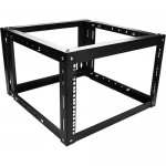 Claytek 6U 800mm Adjustable Wallmount Server Cabinet with 1U Supporting Tray WOM680-SFH25