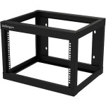 StarTech.com 6U Wall-Mount Rack - Open Frame - 18 in. Deep RK619WALLO