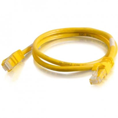 C2G 7 ft Cat6 Snagless Crossover UTP Unshielded Network Patch Cable - Yellow 27872