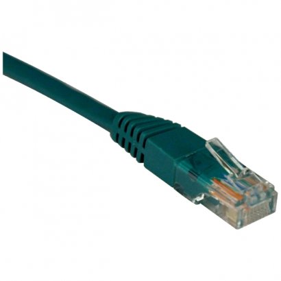 Tripp Lite 7-ft. Cat5e 350MHz Snagless Molded Cable (RJ45 M/M) - Green N001-007-GN