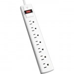 V7 7-Outlet Surge Protector, 12 ft cord, 1050 Joules - White SA0712W-9N6