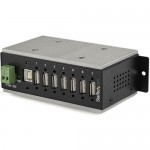 StarTech.com 7-Port Industrial USB 2.0 Hub with ESD Protection & 350W Surge Protection HB20A7AME