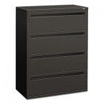 HON 700 Series Four-Drawer Lateral File, 42w x 19-1/4d, Charcoal HON794LS