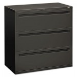 HON H793.L.S 700 Series Three-Drawer Lateral File, 42w x 18d x 39.13h, Charcoal HON793LS