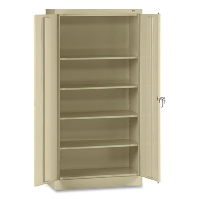 Tennsco 7215-CPY 72" High Standard Cabinet (Assembled), 30 x 15 x 72, Putty TNN7215CPY