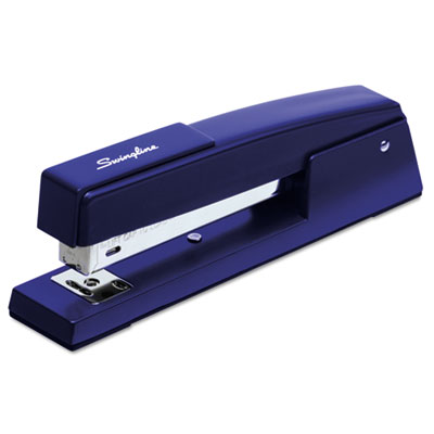 Swingline S7074724 747 Classic Full Strip Stapler, 20-Sheet Capacity, Royal Blue SWI74724