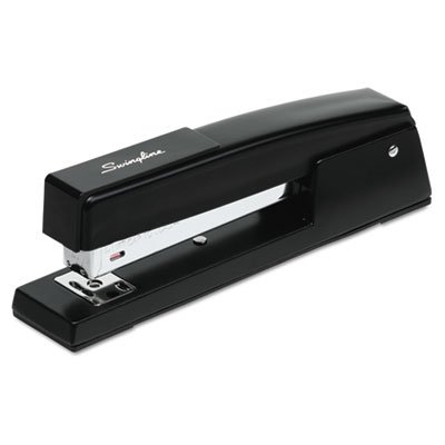 Swingline S7074701B 747 Classic Full Strip Stapler, 20-Sheet Capacity, Black SWI74701