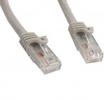 StarTech 75 ft Gray Snagless Cat6 UTP Patch Cable N6PATCH75GR