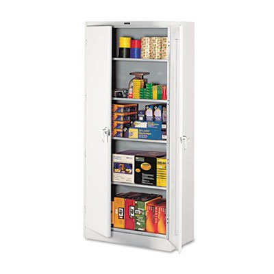 78" High Deluxe Cabinet, 36w x 18d x 78h, Light Gray TNN1870LGY