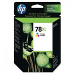 HP 78XL, High Yield Tri-Color Original Ink Cartridge HEWC6578AN