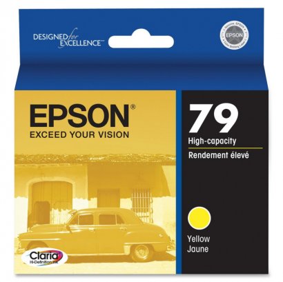 Epson 79 High-Capacity Yellow Ink Cartridge T079420