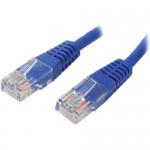 StarTech 7ft Blue Molded Cat5e Patch Cable M45PATCH7BL