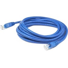 AddOn 7ft RJ-45 (Male) to RJ-45 (Male) Straight Blue Cat7 S/FTP PVC Copper Patch Cable ADD-7FCAT7