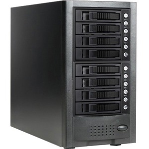 RAIDage 8-bay SAS/SATA 12Gb/s SFF-8644 Hotswap JBOD Enclosure JAGE6BT8HDBK