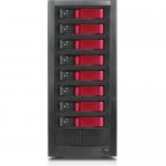 RAIDage 8-bay SAS/SATA 12Gb/s SFF-8644 Trayless Hotswap JBOD Enclosure JAGE9BT8HDRD-DE