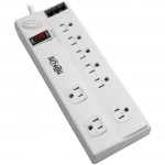 Tripp Lite 8-Outlet Surge Suppressor/Protector TLP806TELTAA