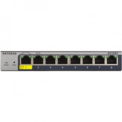 Netgear 8-Port Gigabit Ethernet Smart Managed Pro Switches with Cloud Management GS108T-300NAS