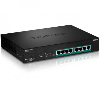 TRENDnet 8-port Gigabit Full Power PoE+ Switch TPE-TG80F