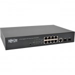 Tripp Lite 8-Port Gigabit L2 Web-Smart Managed PoE+ Network Switch NGS8C2POE