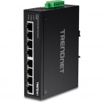 TRENDnet 8-Port Industrial Fast Ethernet DIN-Rail Switch TI-E80