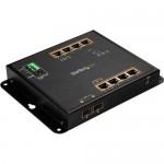 StarTech.com 8-Port PoE+ Gigabit Ethernet Switch plus 2 SFP Connections IES101GP2SFW