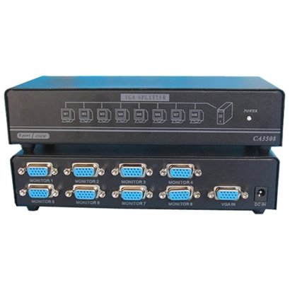 4XEM 8-Port VGA Splitter 350 MHz 4XVGASP3508