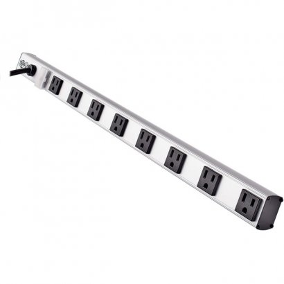 Tripp Lite 8 Right-Angle Outlet Vertical Power Strip, 120V, 15A, 15-ft. Cord, 5-15P, 24 in. PS2408RA