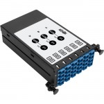 Tripp Lite 8.3/125 Singlemode Fiber Optic 40/100 Gb to 10 Gb Breakout Cassette N482-3M8L12S