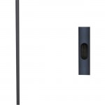 Premier Mounts 84 in. Single Replacement Black Pole P84B