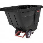 Rubbermaid Commercial 850lb Capacity Utility Tilt Truck 131400BK