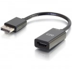 C2G 8in DisplayPort to HDMI Adapter - 4K - Passive - Black 54431