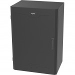 Legrand 8RU Vertical Wall-Mount Cabinet, Full Door, 36"H VWMFD-8RU-36-B